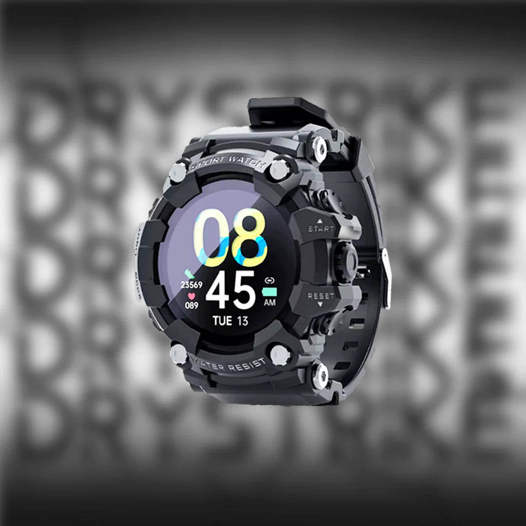 Smartwatch Rugged Water & Dust Resistant Health Tracking