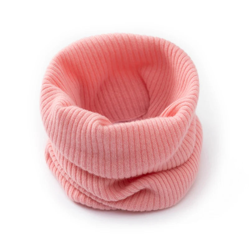 Snood Scarf Merino Wool Warm Closed-Loop Knit
