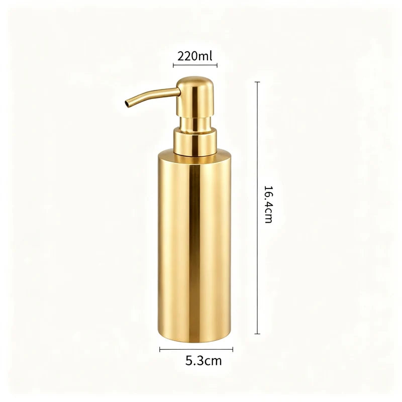 Soap Dispenser 304 Stainless Steel Pressure Pumpალაქო