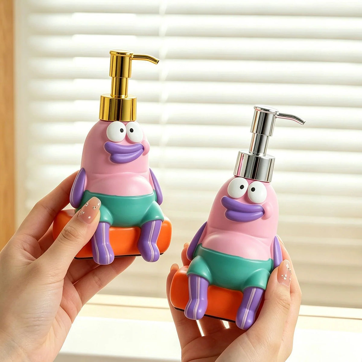 Soap Dispenser Fish-Shaped Refillable 10.1 Fl Oz