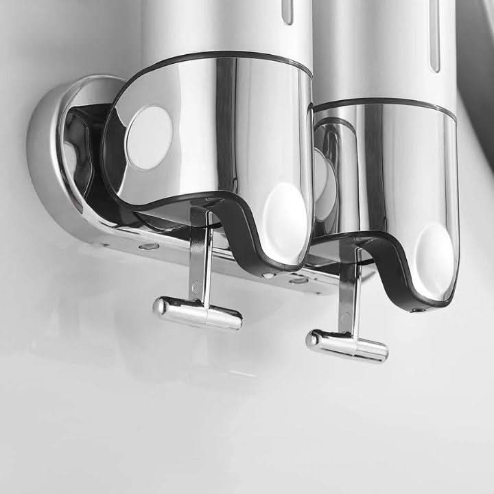 Soap Dispenser Wall-Mounted Stainless Steel 16.9 Oz Capacity