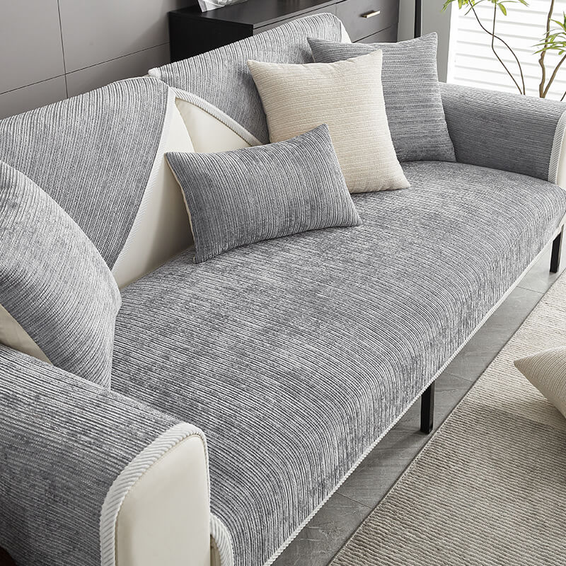 Sofa Cover Chenille Jacquard Non-Slip Machine Washable