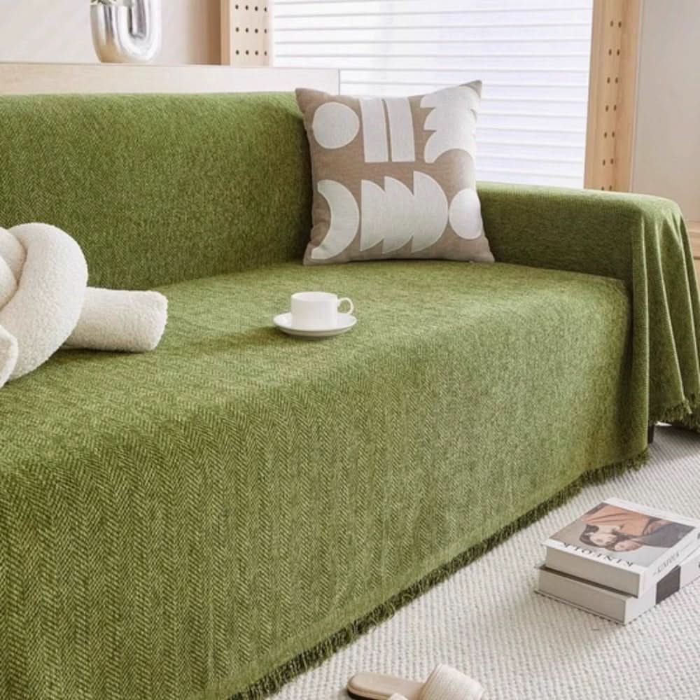 Sofa Cover Chenille Leak-Proof Non-Slip Machine Washable