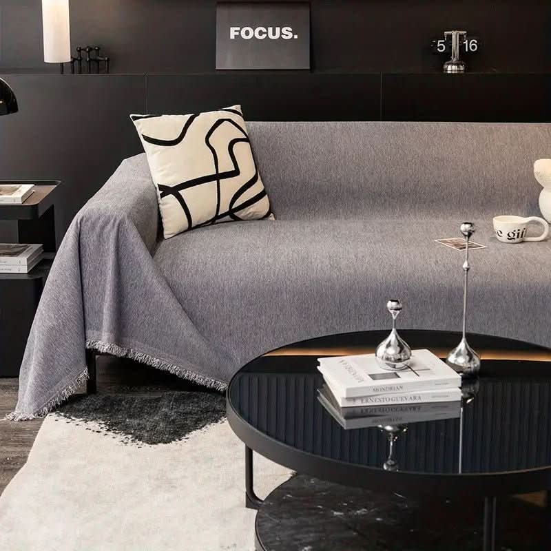 Sofa Cover Chenille Leak-Proof Non-Slip Machine Washable