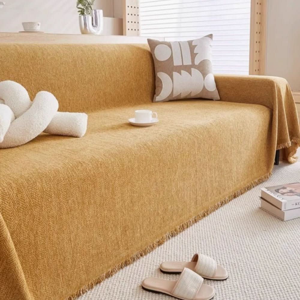 Sofa Cover Chenille Leak-Proof Non-Slip Machine Washable