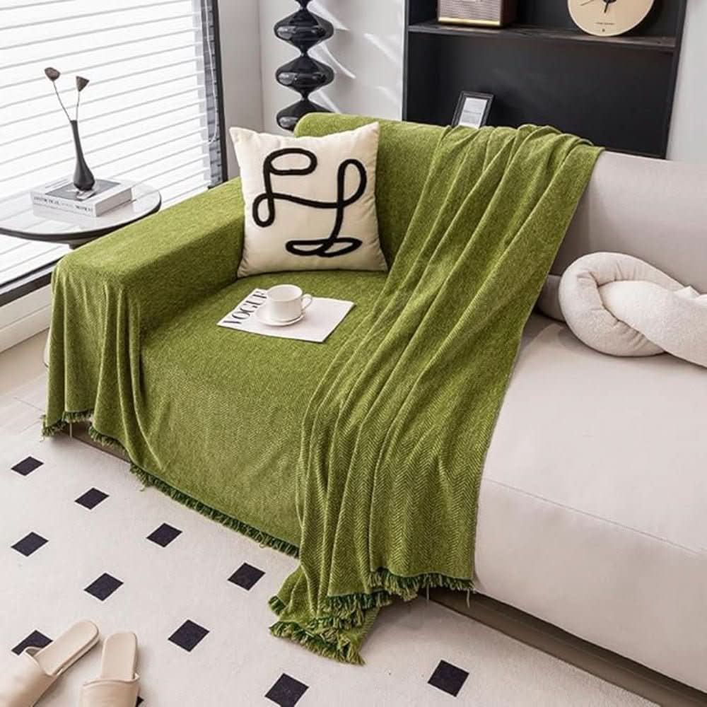 Sofa Cover Chenille Leak-Proof Non-Slip Machine Washable