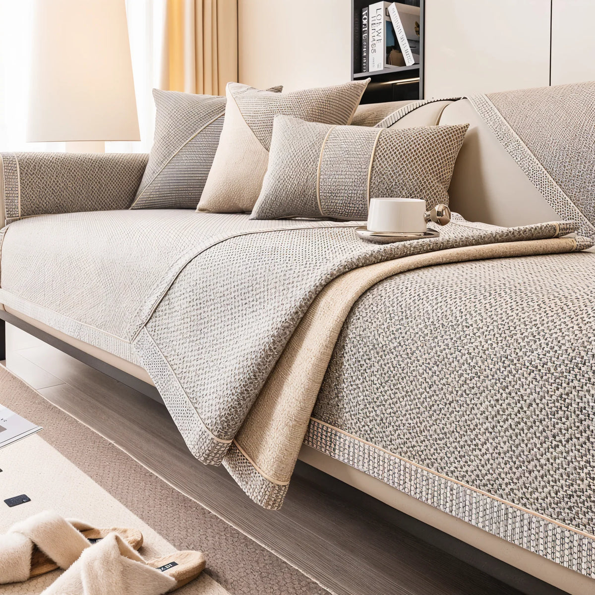 Sofa Cover Non-Slip Grip Machine Washable Multiple Sizes