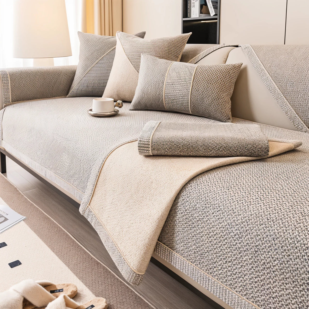 Sofa Cover Non-Slip Grip Machine Washable Multiple Sizes