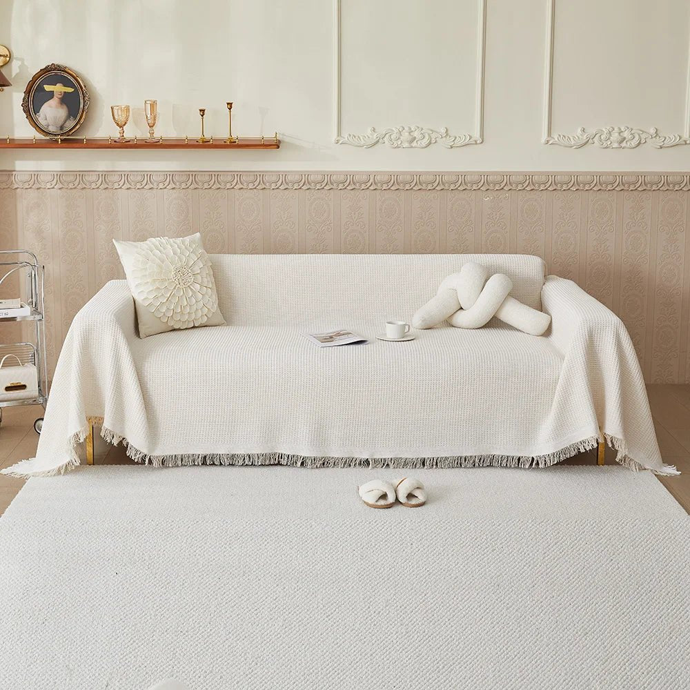 Sofa Cover Polyester Machine Washable Stain & Pet Hair Protection
