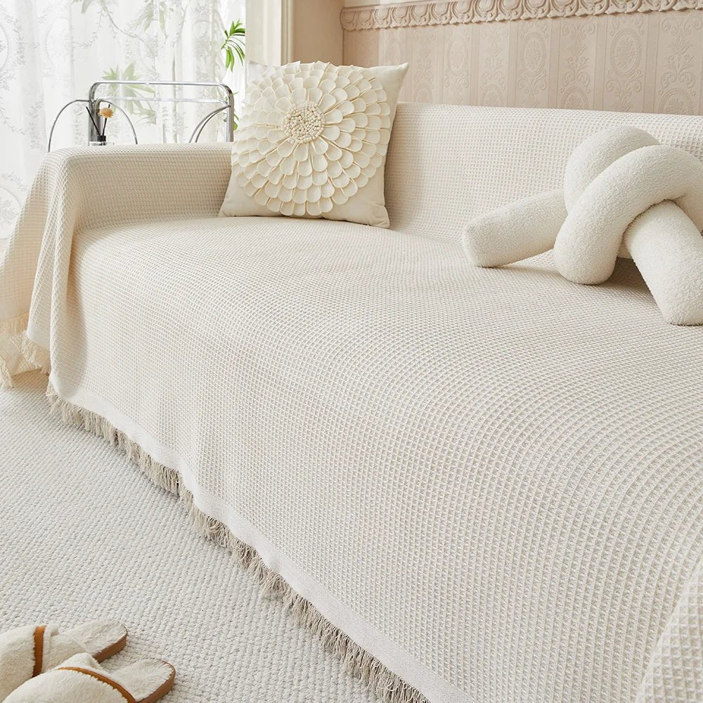 Sofa Cover Polyester Machine Washable Stain & Pet Hair Protection