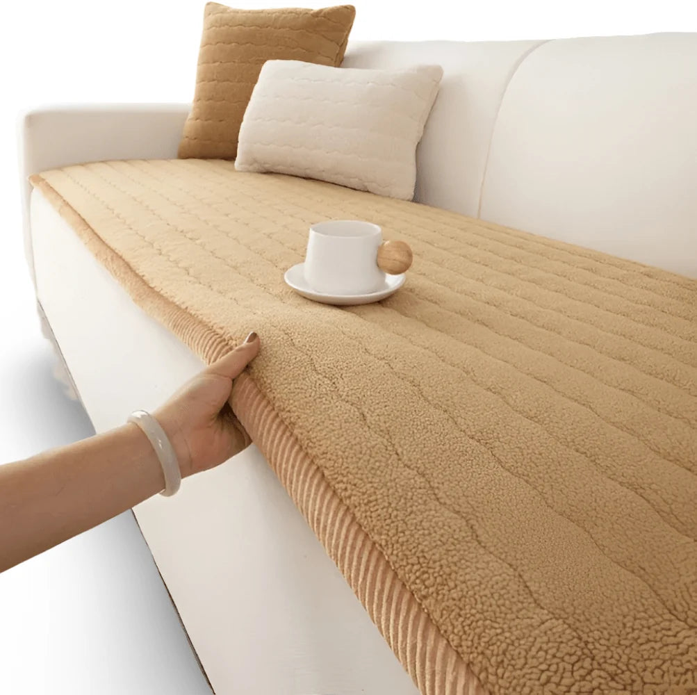 Sofa Cover Soft Polyester Non-Slip Machine-Washable