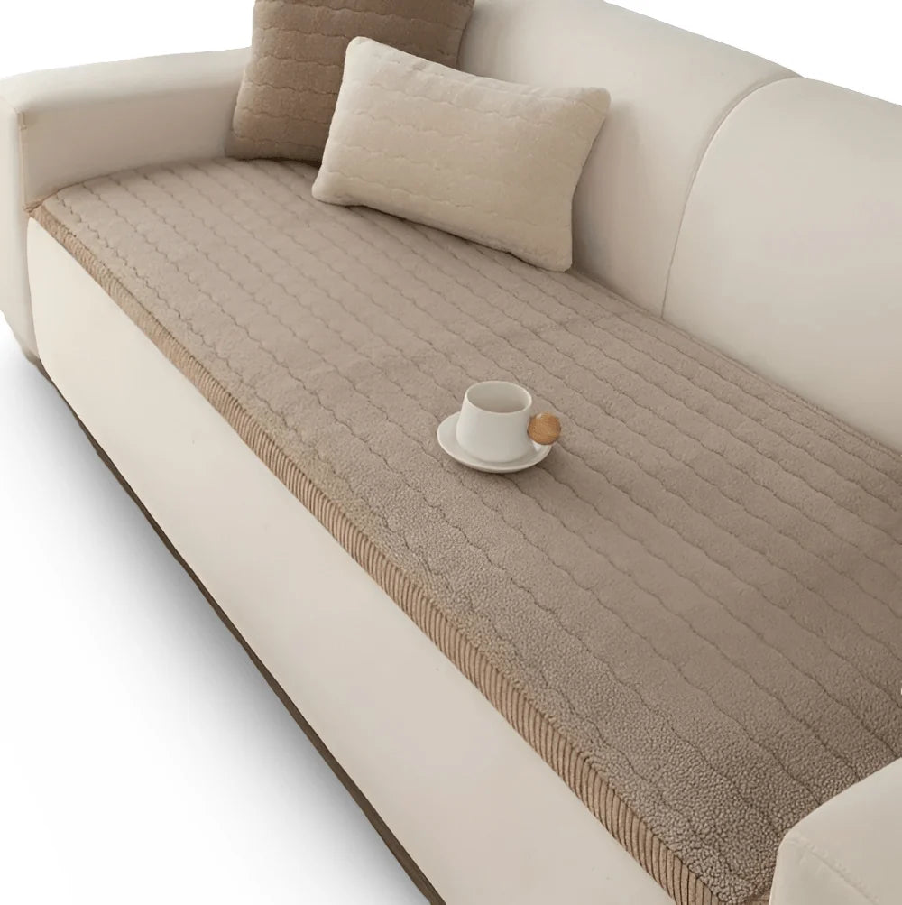 Sofa Cover Soft Polyester Non-Slip Machine-Washable
