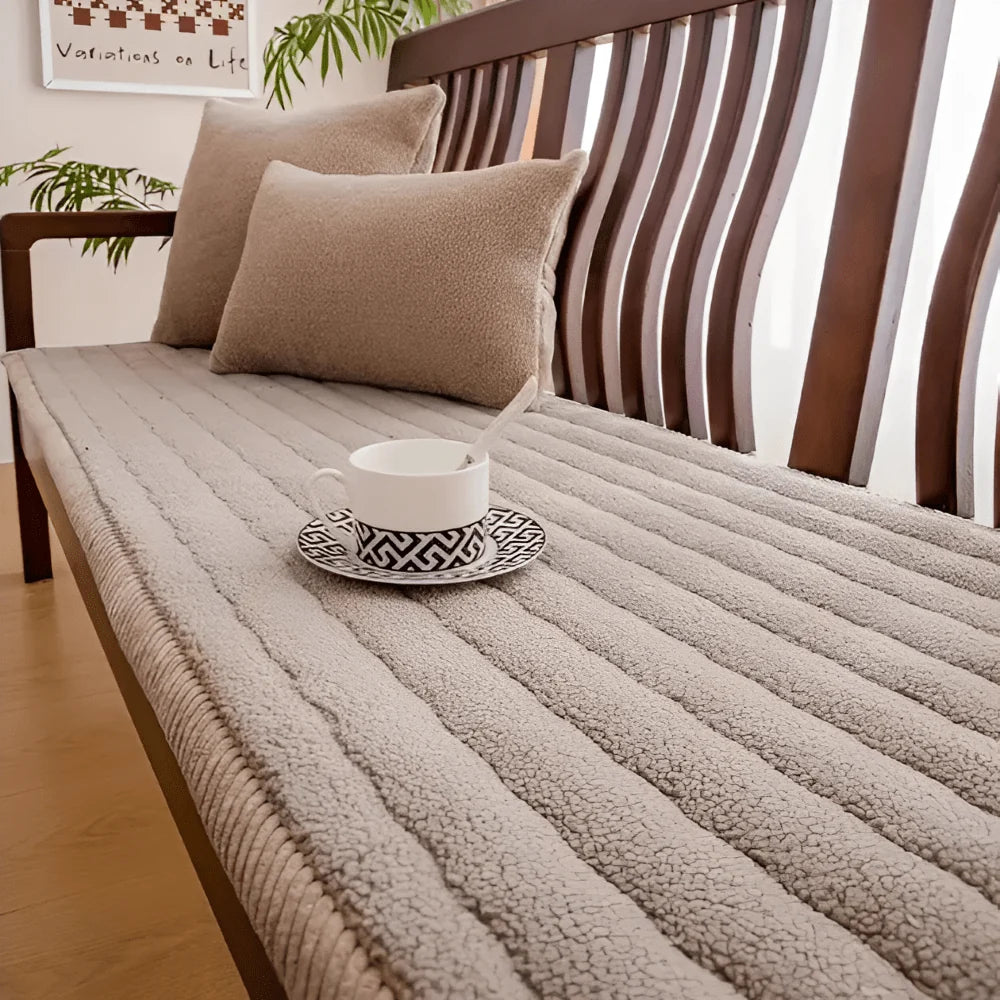Sofa Cover Soft Polyester Non-Slip Machine-Washable