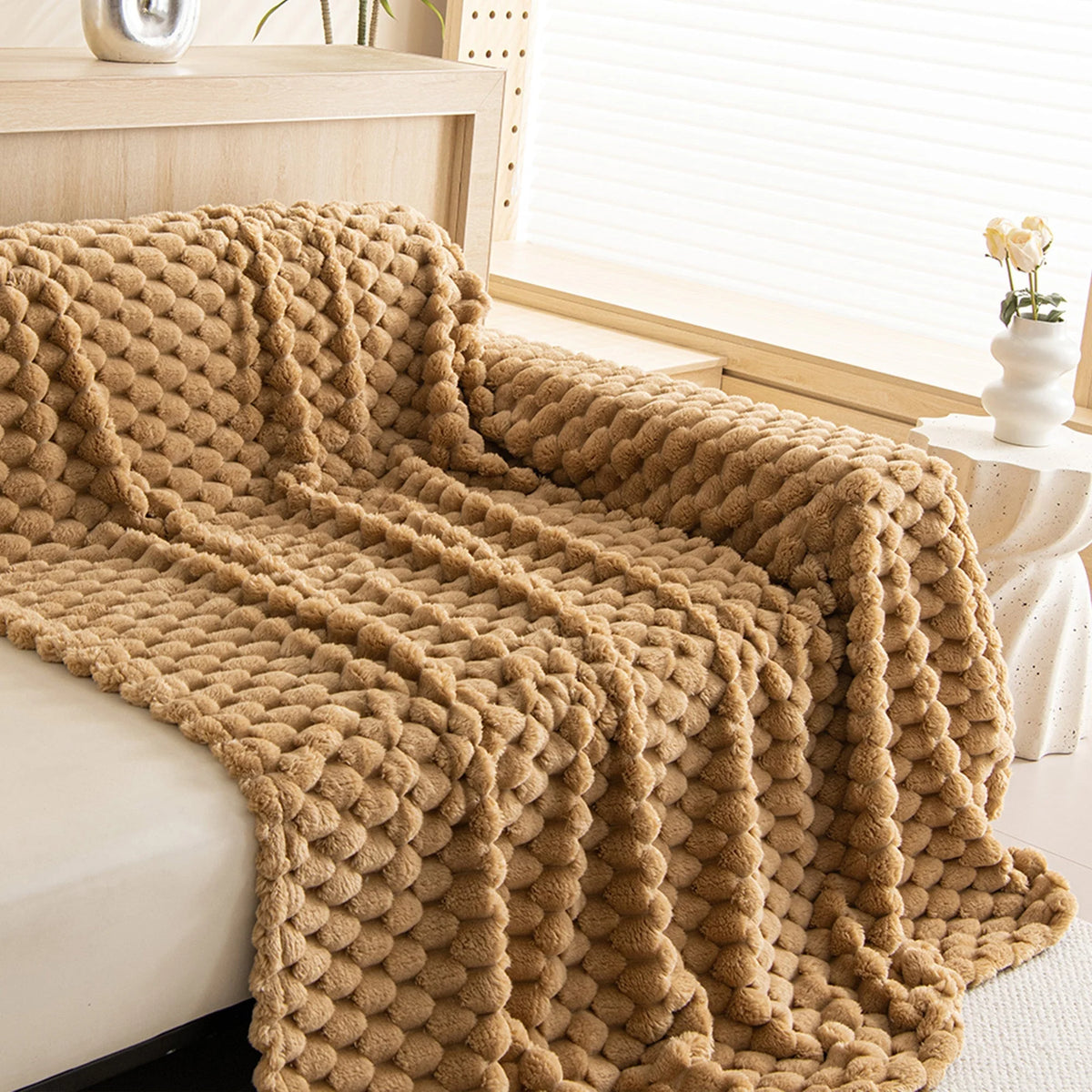 Sofa Cover Woven Machine Washable Pet Hair & Scratch Protection