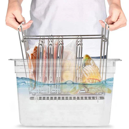 Sous Vide Container With Measurement Markings & Fitted Lid