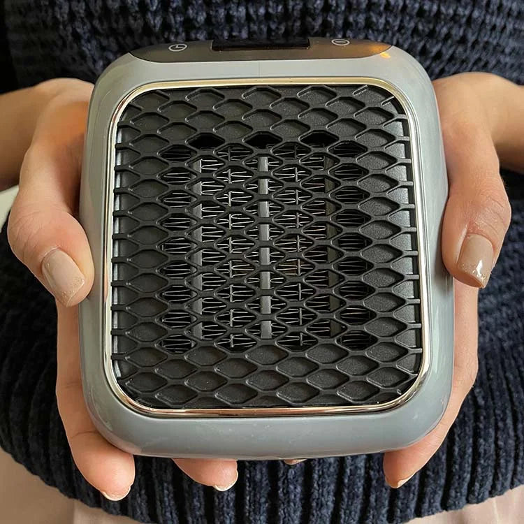 Space Heater 800W Timer Tip-Over & Overheat Protection