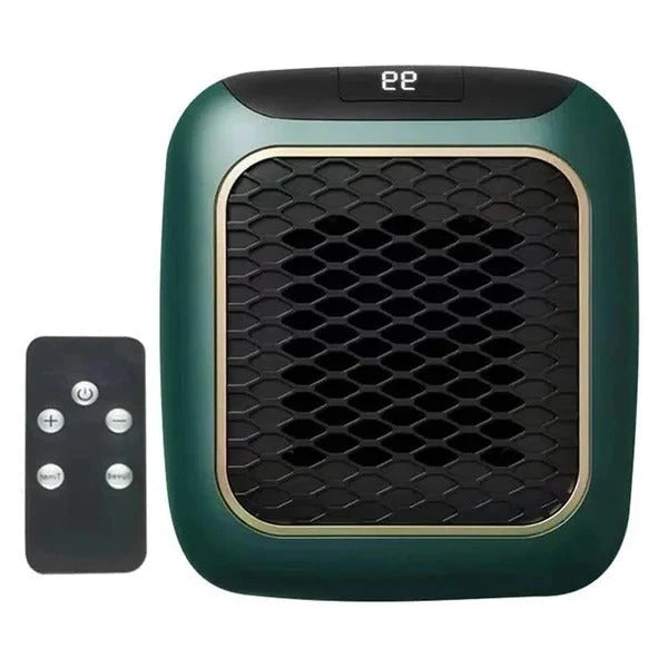 Space Heater Ceramic Plug-In 800W Adjustable Thermostat