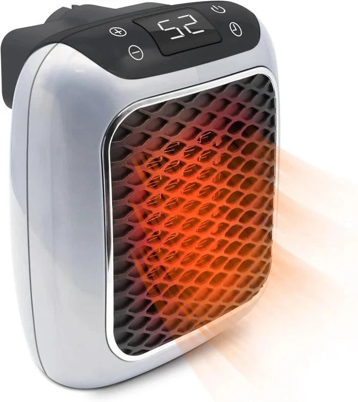 Space Heater Ceramic Plug-In 800W Adjustable Thermostat