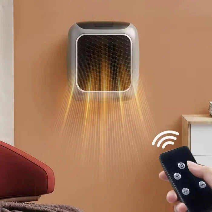 Space Heater Ceramic Plug-In 800W Adjustable Thermostat
