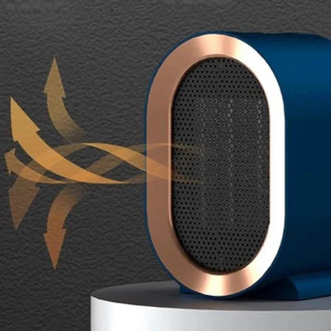Space Heater Compact Portable Quiet Operation for Small Rooms