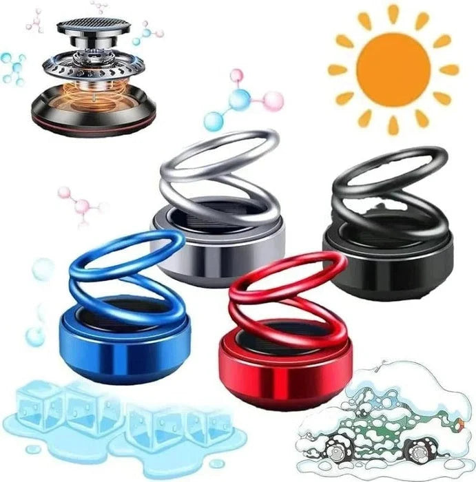 Space Heater Compact Portable Rotating Ring Design