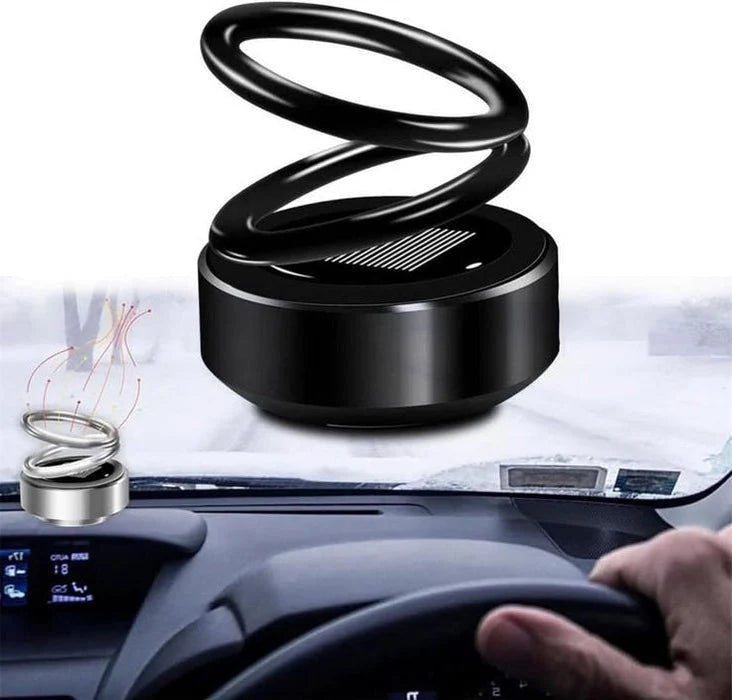 Space Heater Compact Portable Rotating Ring Design