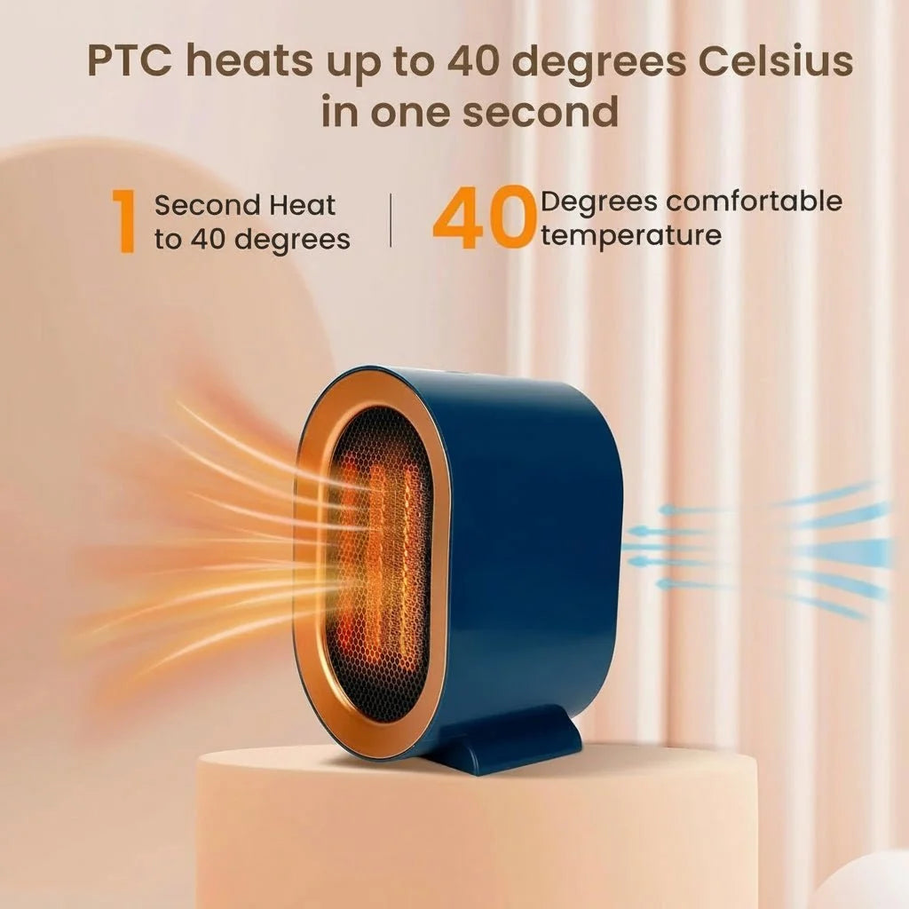 Space Heater PTC Ceramic Quiet Overheat Protection