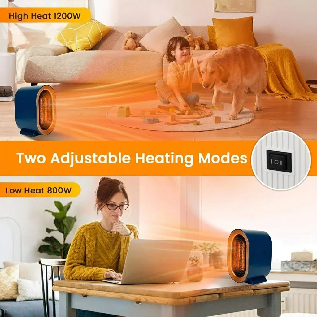 Space Heater PTC Ceramic Quiet Overheat Protection