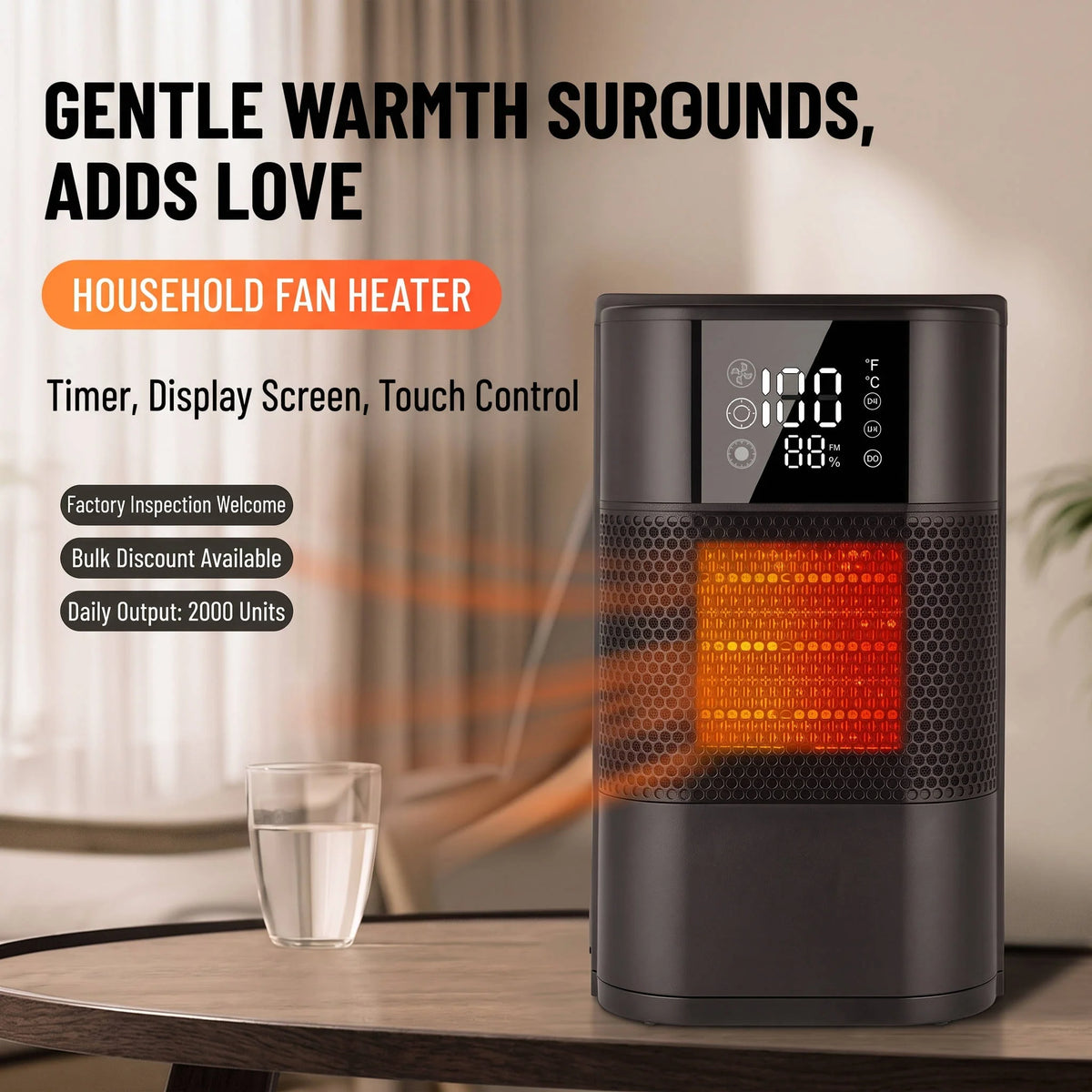 Space Heater PTC Ceramic Rapid Heat