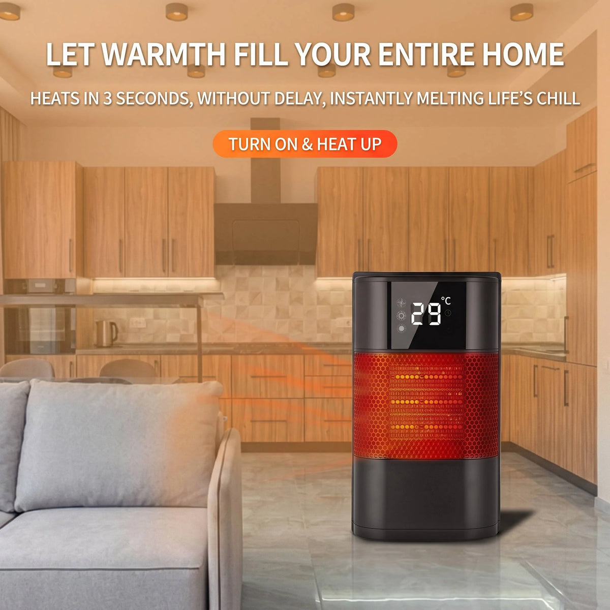 Space Heater PTC Ceramic Rapid Heat