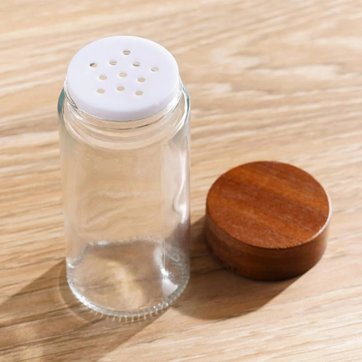 Spice Jar Set Airtight Lids Set of 6