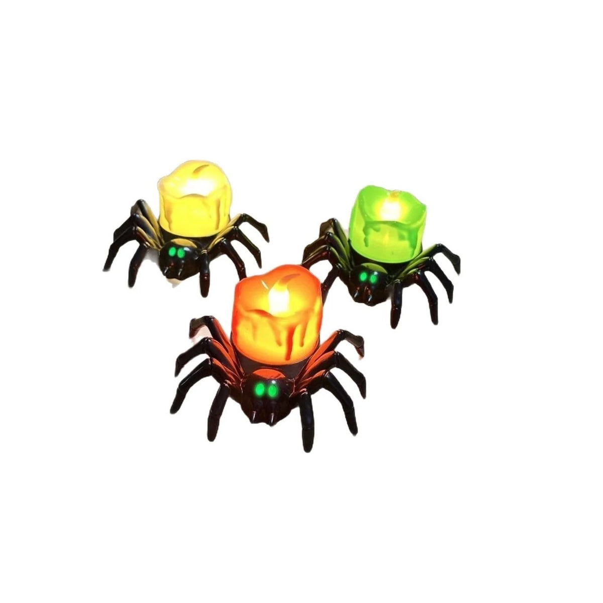 Spider Tea Light Flickering Flameless LED Halloween Decoration