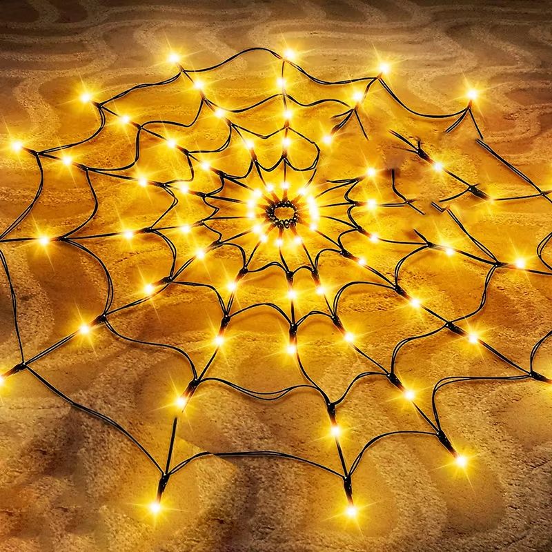 Spiderweb String Lights Flexible LED Indoor & Outdoor Use