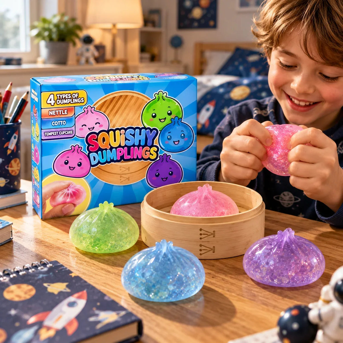 Squishy Toy Advent Calendar Slow-Return Foam Set of 24