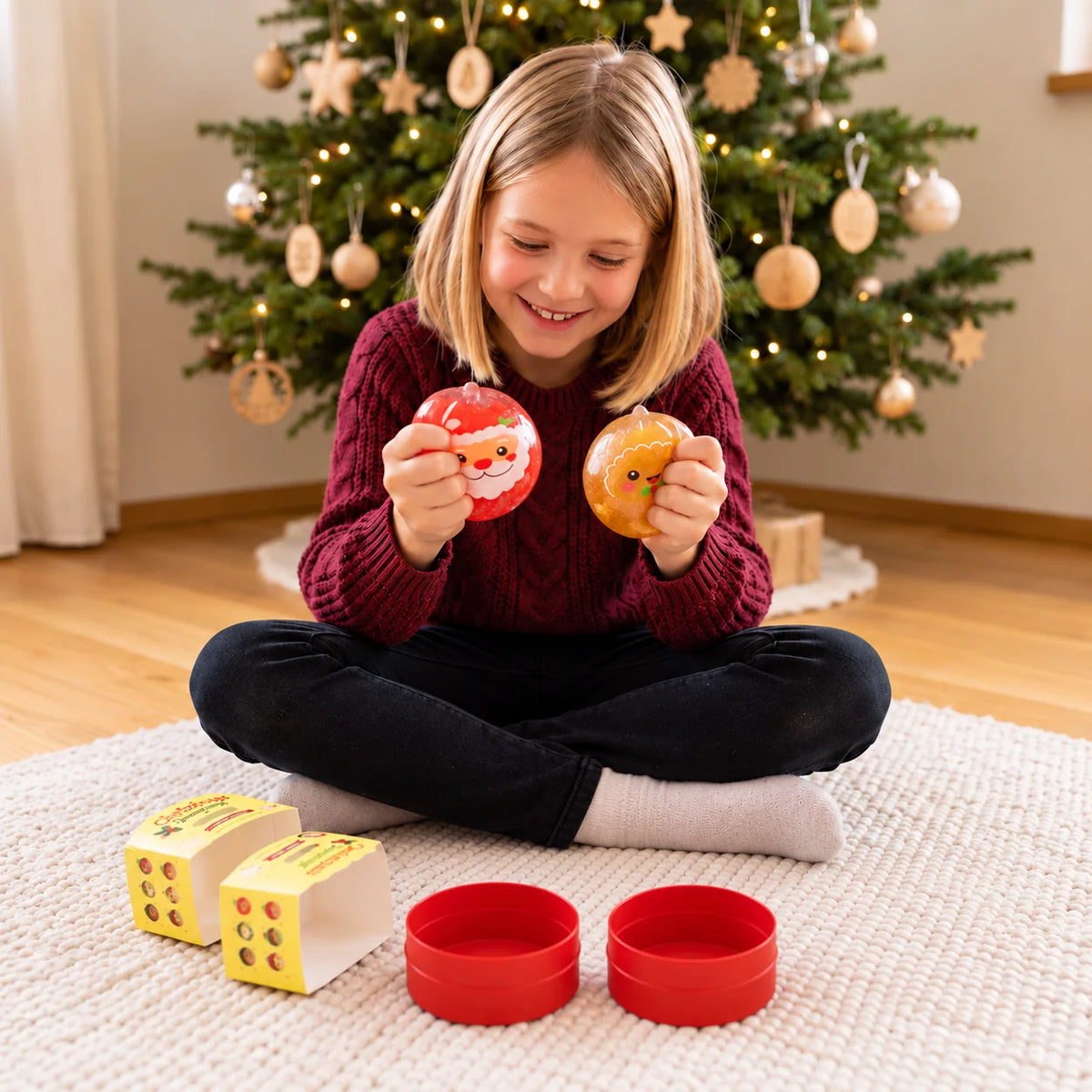 Squishy Toy Christmas Character Squeeze Play