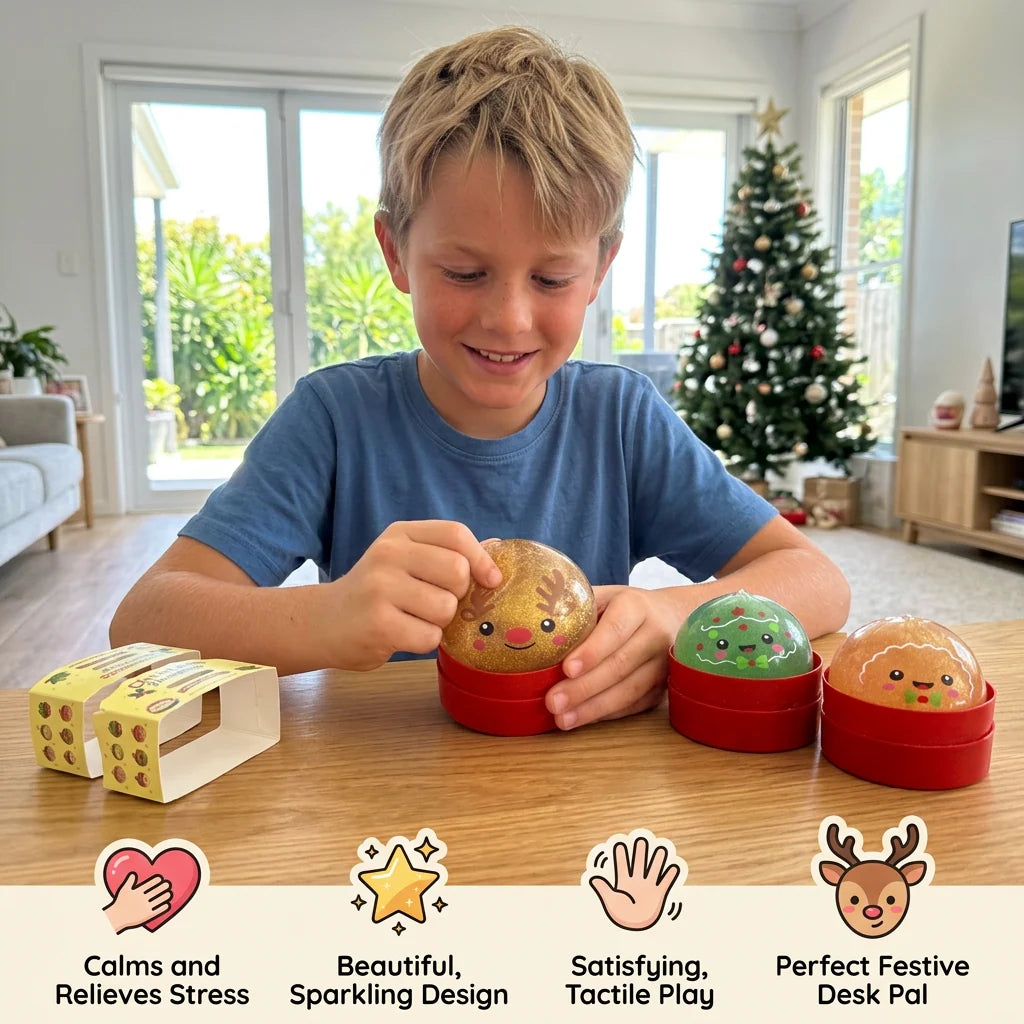 Squishy Toy Christmas Character Squeeze Play