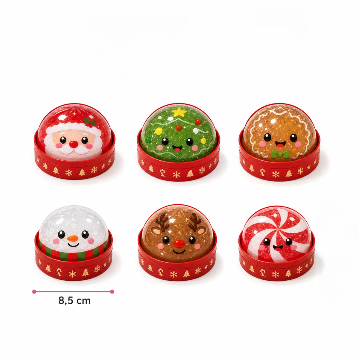 Squishy Toy Christmas Character Squeeze Play