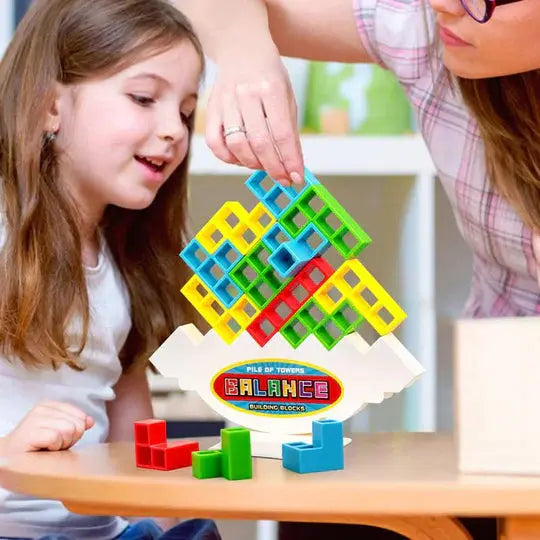 Stacking Toy Interlocking Magnetic 24 Piece Set