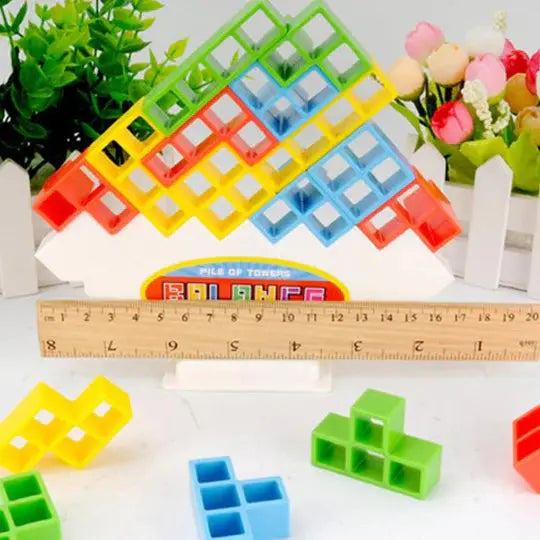 Stacking Toy Interlocking Magnetic 24 Piece Set