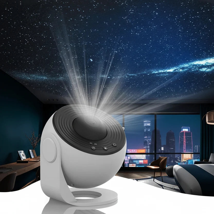 Star Projector 13 Interchangeable Discs Adjustable Focus & Rotation