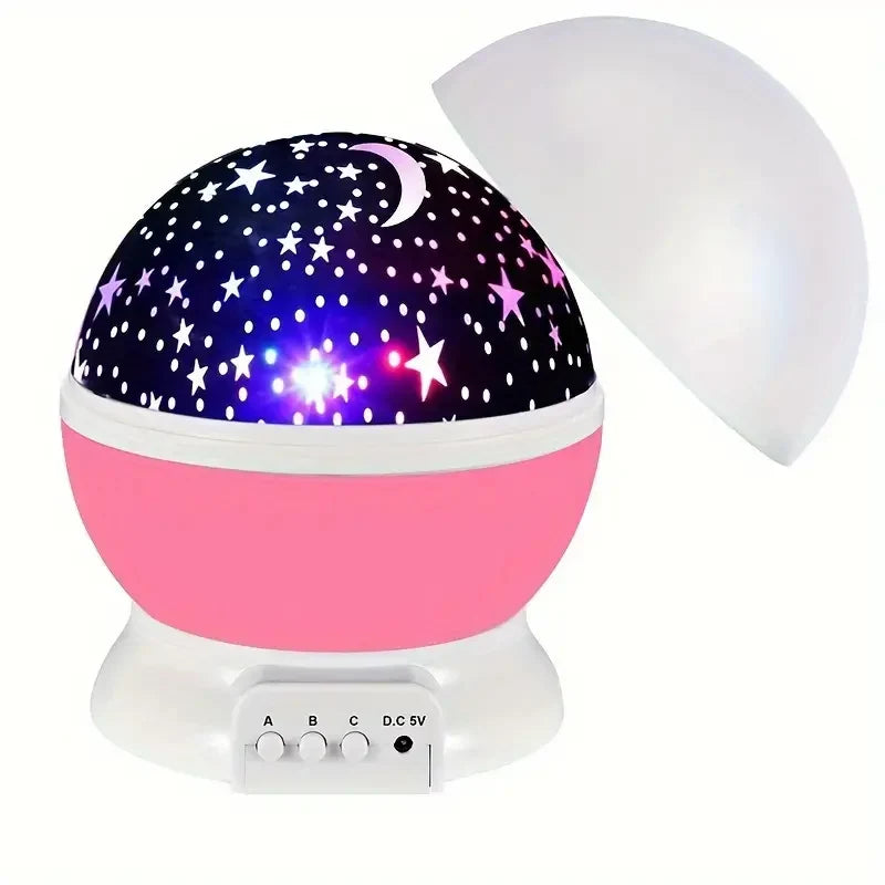 Star Projector Night Light Built-In Music Starry Sky Projection