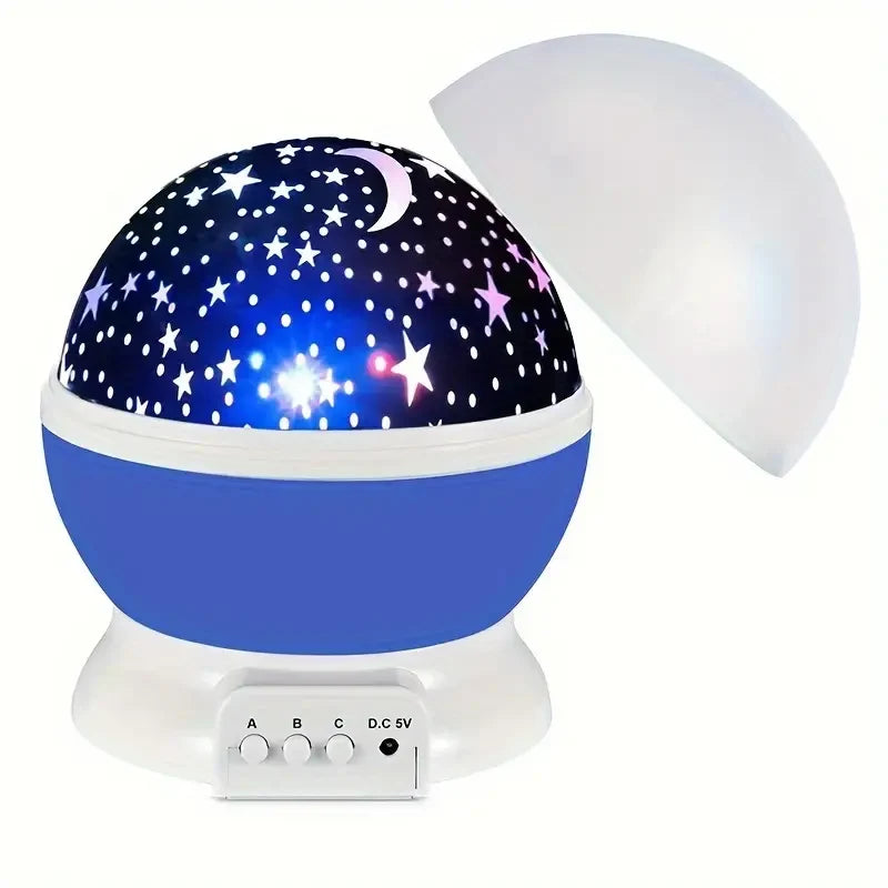Star Projector Night Light Built-In Music Starry Sky Projection