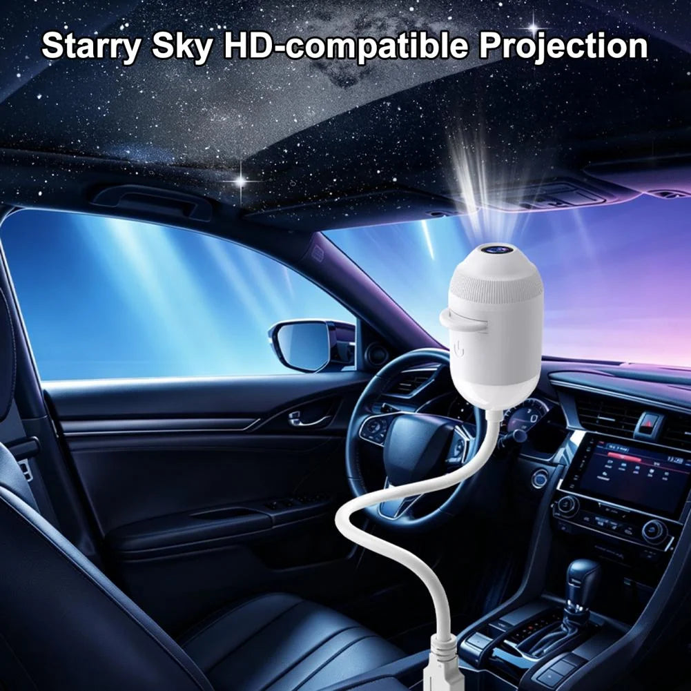 Star Projector Night Light Touch Control Adjustable Brightness Two Lighting Modes