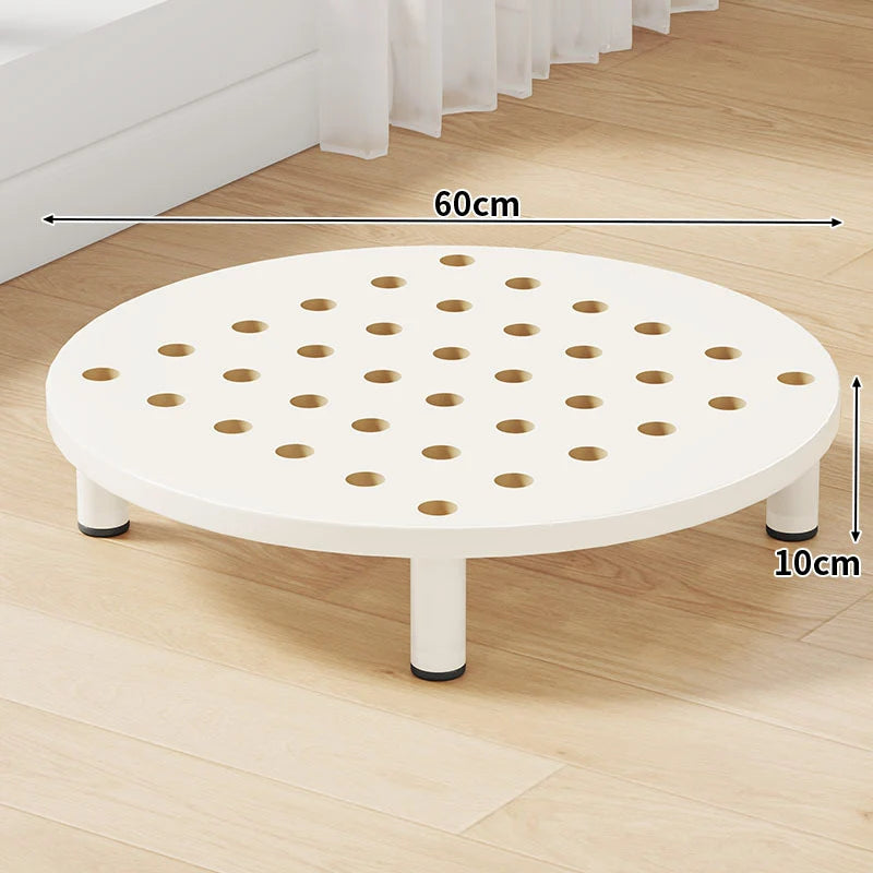 Step Stool Platform Ventilated Top Non-Slip Feet 3.9-Inch Lift