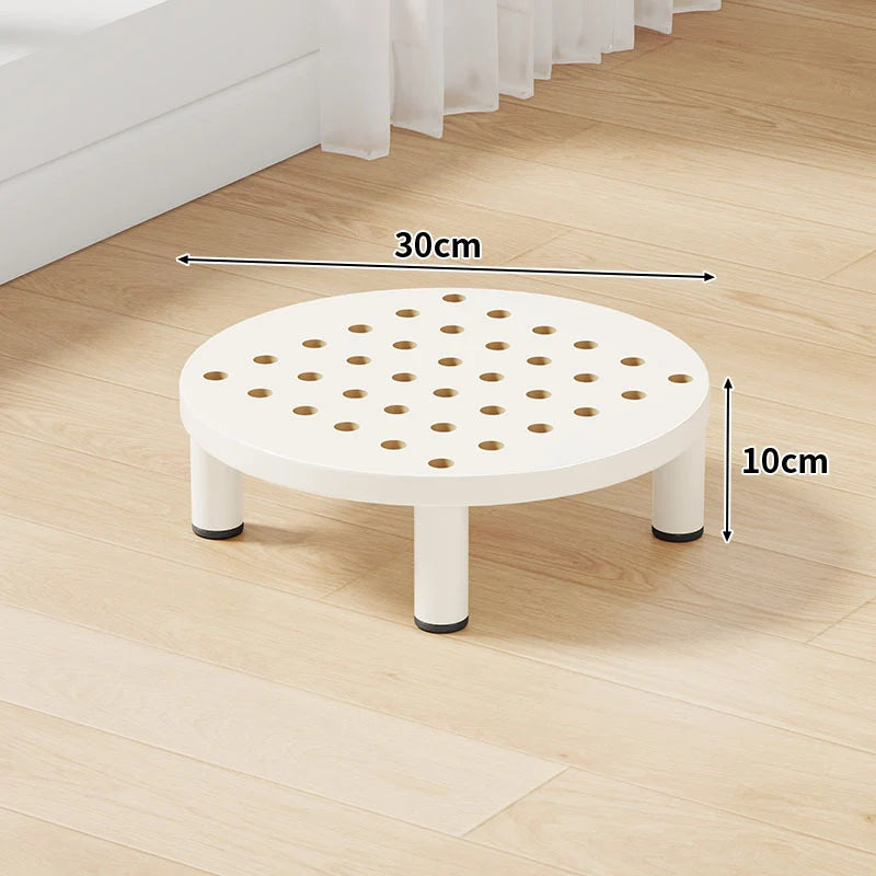 Step Stool Platform Ventilated Top Non-Slip Feet 3.9-Inch Lift
