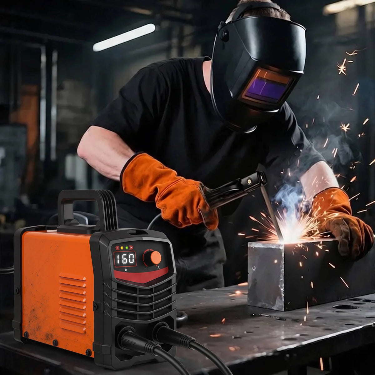 Stick Welder IGBT Inverter Digital Display Hot Start & Anti-Stick