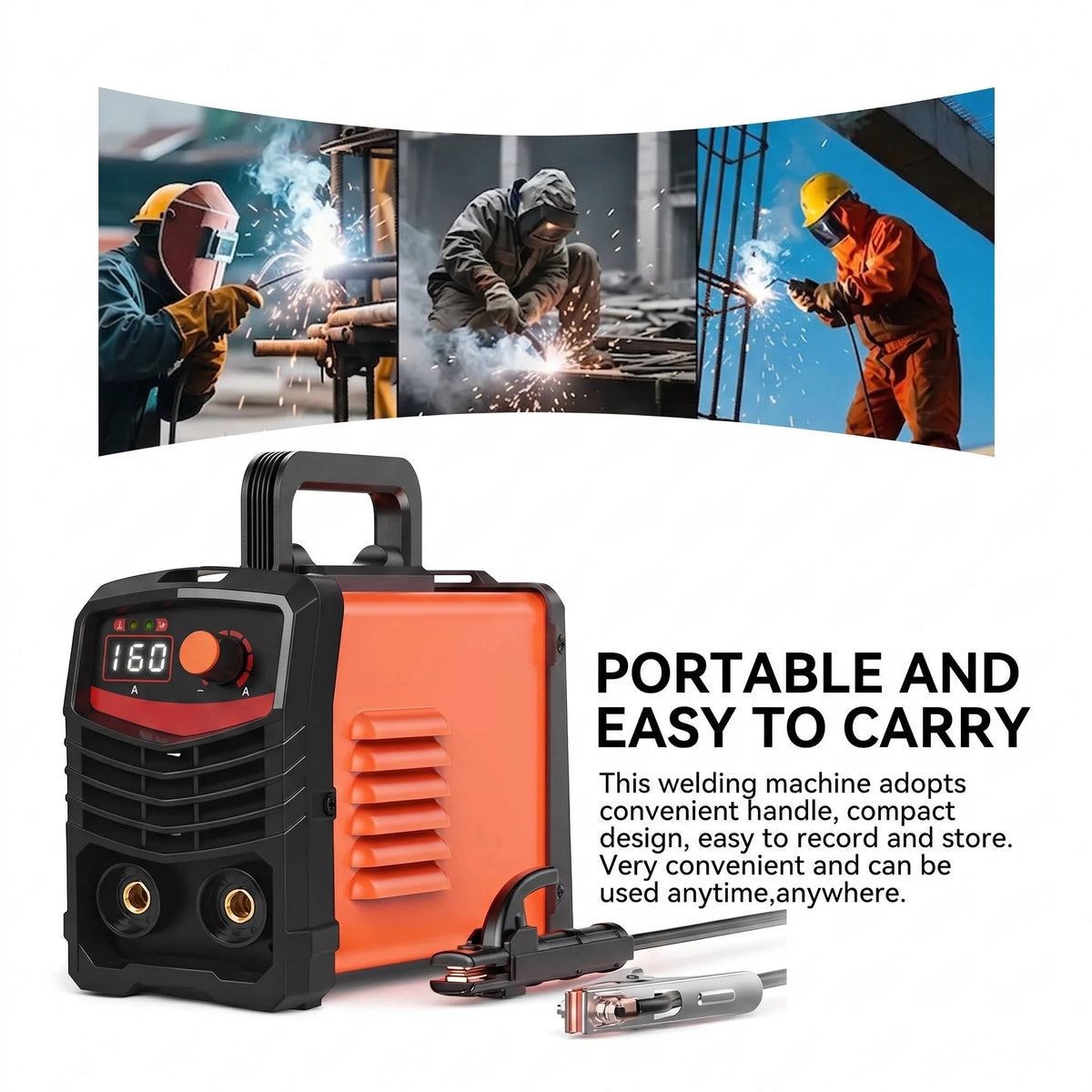 Stick Welder IGBT Inverter Digital Display Hot Start & Anti-Stick