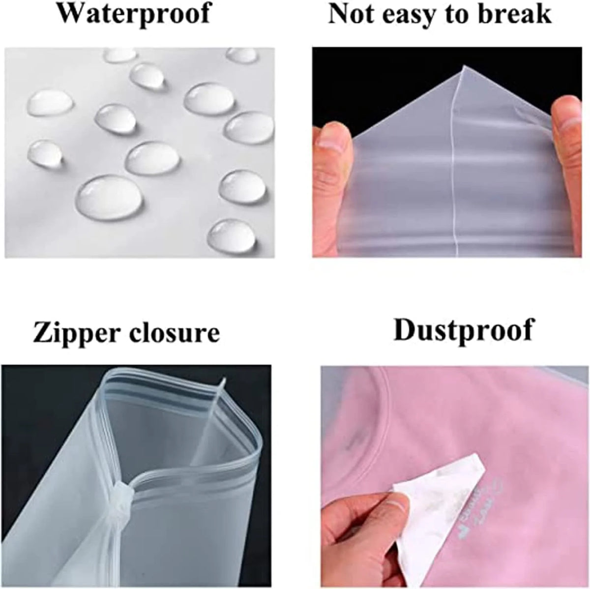 Storage Bags Waterproof EVA Ventilated 20-Pack