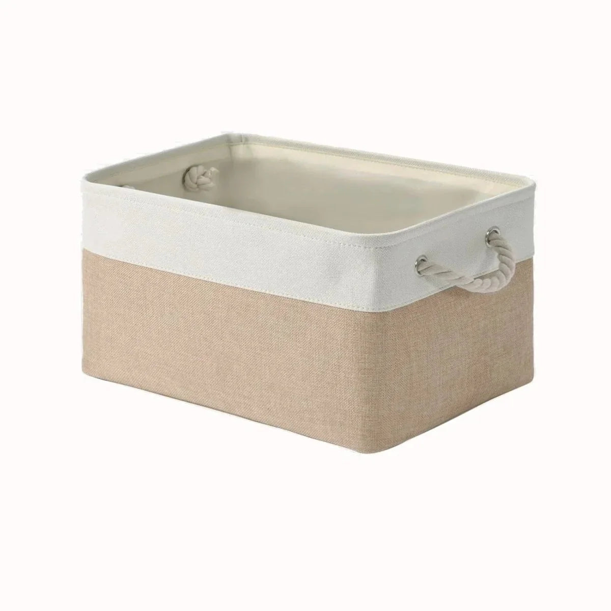 Storage Basket Linen Shape-Retaining Lightweight