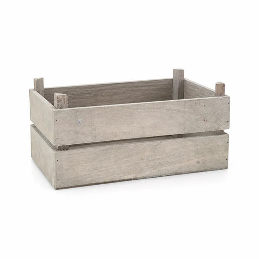 Storage Box Solid Wood Rectangular Space-Saving